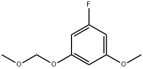 Benzene, 1-fluoro-3-methoxy-5-(methoxymethoxy)- 结构式