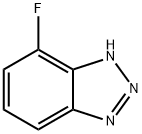 4-氟-1H-苯并[D][1,2,3]三唑 结构式