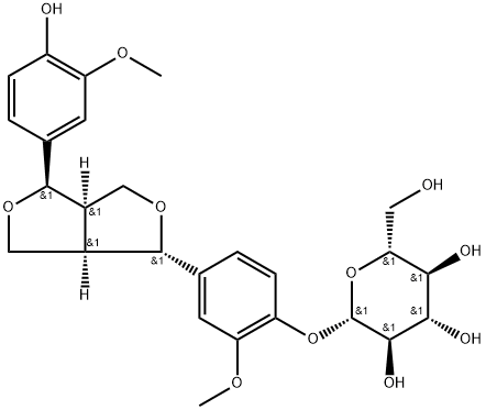 epipinoresinol-4'-O-β-D-glucoside|(+)-表松脂素-4′-O-Β-D-葡萄糖苷