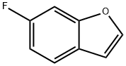 6-Fluorobenzofuran,24410-60-4,结构式