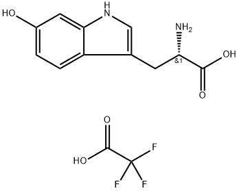 L-6-羟基色氨酸三氟乙酸盐, 2443716-15-0, 结构式