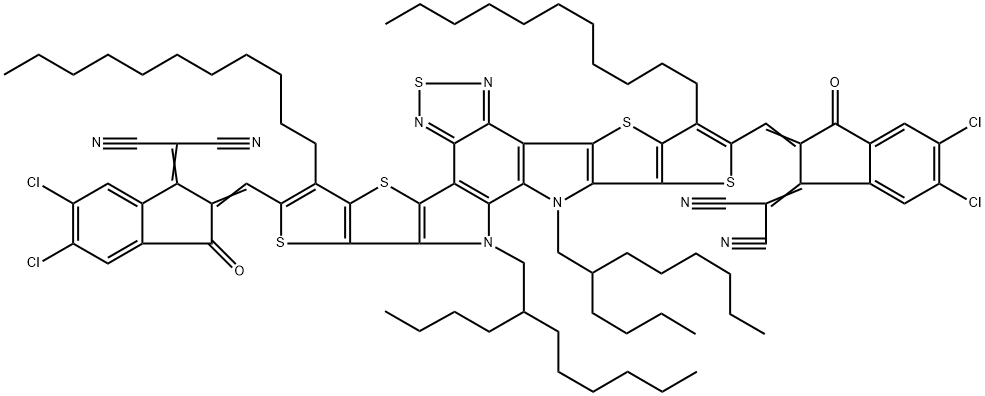 Y6-BO-4Cl Struktur