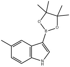2448157-13-7 1H-Indole, 5-methyl-3-(4,4,5,5-tetramethyl-1,3,2-dioxaborolan-2-yl)-