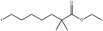 Heptanoic acid, 7-iodo-2,2-dimethyl-, ethyl ester,2448269-30-3,结构式
