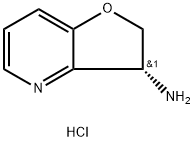 (R)-2,3-dihydrofuro[3,2-b]pyridin-3-amine dihydrochloride Structure