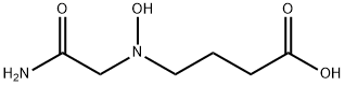 4-((2-amino-2-oxoethyl)(hydroxy)amino)butanoic acid 结构式