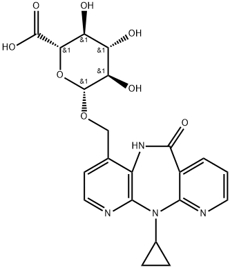 245500-95-2 12-Hydroxy Nevirapine 12-O-β-D-Glucuronide