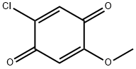 2,5-Cyclohexadiene-1,4-dione, 2-chloro-5-methoxy- Structure