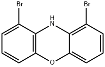 1,9-二溴-10H-吩噁嗪,2490196-50-2,结构式