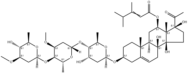 Otophylloside F Structure