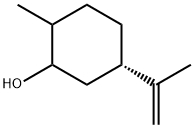 Cyclohexanol, 2-methyl-5-(1-methylethenyl)-, (5S)- Structure
