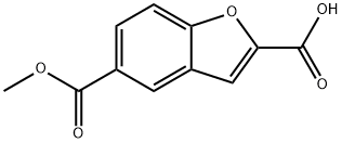 2,5-Benzofurandicarboxylic acid, 5-methyl ester,251457-26-8,结构式