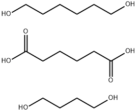 Hexanedioic acid, polymer with 1,4-butanediol and 1,6-hexanediol Structure