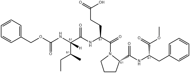 Z-Ile-Glu-Pro-Phe-OMe, 252557-97-4, 结构式