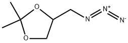 4-(azidomethyl)-2,2-dimethyl-1,3-dioxolane,25261-56-7,结构式