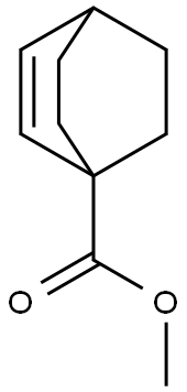 Bicyclo[2.2.2]oct-2-ene-1-carboxylic acid, methyl ester 结构式