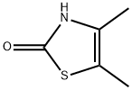 4,5-二甲基噻唑-2(3H)-酮, 25444-99-9, 结构式