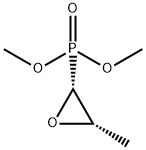 Phosphonic acid, P-[(2R,3S)-3-methyl-2-oxiranyl]-, dimethyl ester Struktur