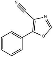 5-phenyl-1,3-oxazole-4-carbonitrile Struktur