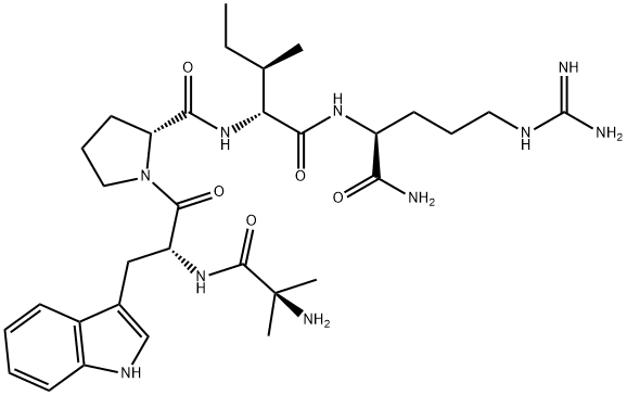 GHRP 3 TFA Salt 化学構造式