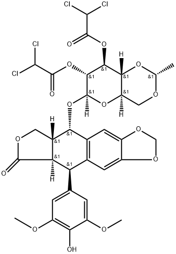 Etoposide impurity O Structure