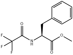Methyl 3-phenyl-2-(trifluoroacetamido)propanoate Struktur