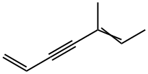 1,5-Heptadien-3-yne, 5-methyl- 化学構造式