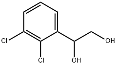 1-(2,3-二氯苯基)乙烷-1,2-二醇, 263704-31-0, 结构式