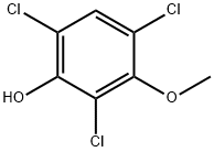 Phenol, 2,4,6-trichloro-3-methoxy- Struktur