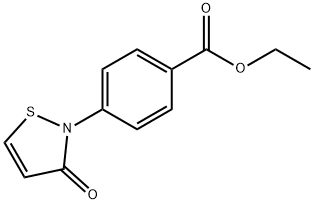26530-26-7 Benzoic acid, 4-(3-oxo-2(3H)-isothiazolyl)-, ethyl ester
