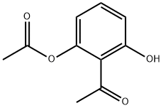 1-[2-(Acetyloxy)-6-hydroxyphenyl]ethanone Struktur
