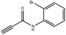 2-Propynamide, N-(2-bromophenyl)- Structure