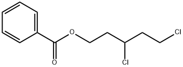 1-Pentanol, 3,5-dichloro-, 1-benzoate Struktur