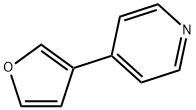 Pyridine, 4-(3-furanyl)- Struktur