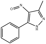 5-methyl-4-nitroso-3-phenyl-1{H}-pyrazole Structure