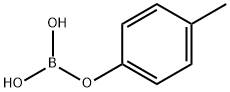 Boric acid, mono(4-methylphenyl) ester Struktur