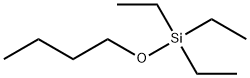 Silane, butoxytriethyl- 结构式