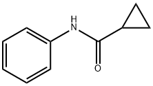Cyclopropanecarboxamide, N-phenyl- Struktur