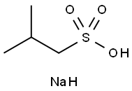 1-Propanesulfonic acid, 2-methyl-, sodium salt (1:1) Struktur