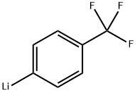 Lithium, [4-(trifluoromethyl)phenyl]-,2786-01-8,结构式