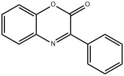 2H-1,4-Benzoxazin-2-one, 3-phenyl- Struktur