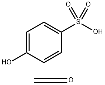 Benzenesulfonic acid, 4-hydroxy-, polymer with formaldehyde Structure