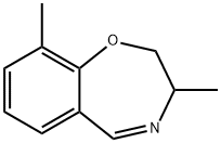 1,4-Benzoxazepine, 2,3-dihydro-3,9-dimethyl- Structure