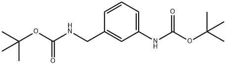 Carbamic acid, [3-[[[(1,1-dimethylethoxy)carbonyl]amino]methyl]phenyl]-, 1,1-dimethylethyl ester (9CI) Structure