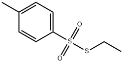 Benzenesulfonothioic acid, 4-methyl-, S-ethyl ester Structure