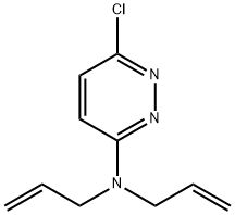 3-Pyridazinamine, 6-chloro-N,N-di-2-propen-1-yl- Structure