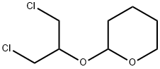 2-(1,3-dichloropropan-2-yloxy)oxane 化学構造式