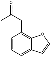 1-(BENZOFURAN-7-YL)PROPAN-2-ONE 结构式