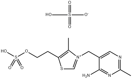 Thiamine EP Impurity A Sulfate Structure