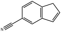 1H-茚-5-腈,29005-26-3,结构式